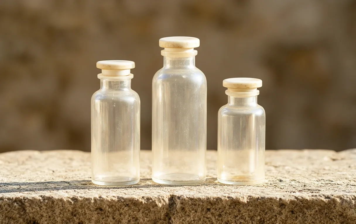 Traditional apothecary glass